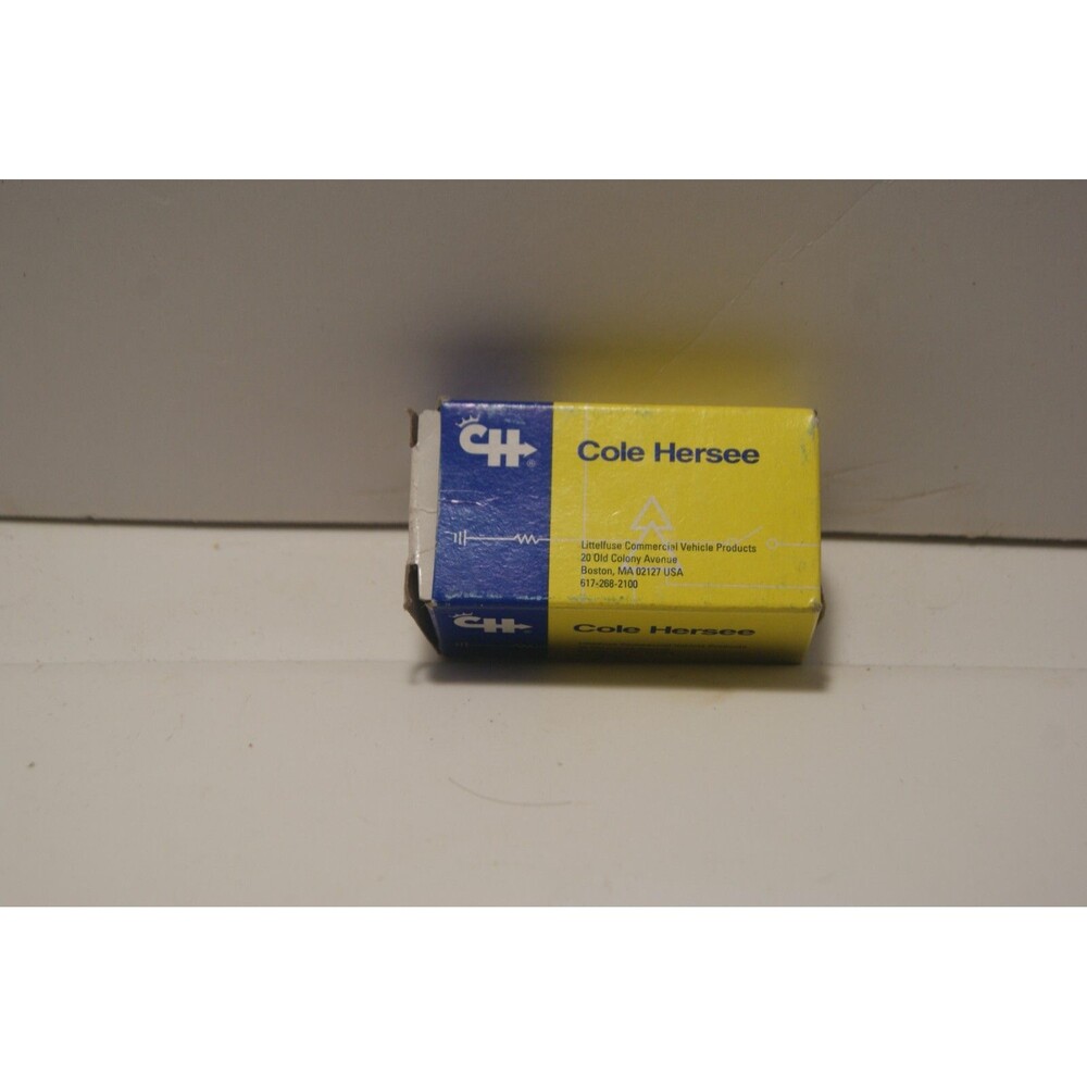 Cole Hersee PL-522-AC-BX Amber 12V LED Pilot Light New in Box